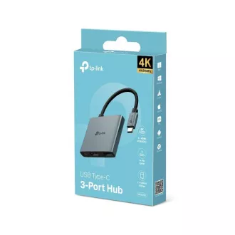 TP-Link UH3020C USB-C hub 3v1 (1xUSB3.2Gen1, 1xUSB-C3.2Gen1, 1xHDMI, PD 100W) TP-Link UH3020C USB-C hub 3v1 (1xUSB3.2Gen1, 1xUSB-C3.2Gen1, 1xHDMI, PD 100W)