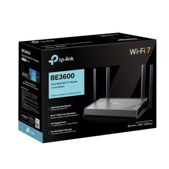 TP-Link Archer BE220 EasyMesh WiFi7 router v1.0 (P/N:1750503225) (BE3600, 2, 4GHz/5GHz, 1xGbEWAN, 4xGbELAN) TP-Link Archer BE220 EasyMesh WiFi7 router v1.0 (P/N:1750503225) (BE3600, 2, 4GHz/5GHz, 1xGbEWAN, 4xGbELAN)