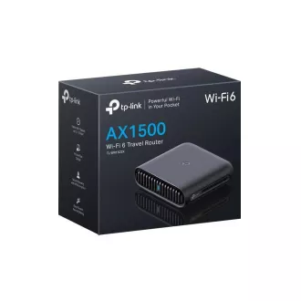 TP-Link TL-WR1502X přenosný WiFi6 router (AX1500, 2, 4GHz/5GHz, 1xGbE WAN, 1xGbE LAN, 1xUSB2.0) TP-Link TL-WR1502X přenosný WiFi6 router (AX1500, 2, 4GHz/5GHz, 1xGbE WAN, 1xGbE LAN, 1xUSB2.0)