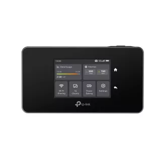 TP-Link M8550 přenosný WiFi6E router (AXE3600, 5G/4G LTE, 2, 4GHz/5GHz/6GHz, 1xGbE, 1xUSB-C, 1xnanoSIM, 1xmicroSD) TP-Link M8550 přenosný WiFi6E router (AXE3600, 5G/4G LTE, 2, 4GHz/5GHz/6GHz, 1xGbE, 1xUSB-C, 1xnanoSIM, 1xmicroSD)