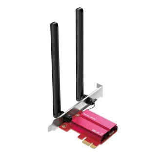 MERCUSYS MA37BE WiFi7 PCIe adapter (BE6500, 2, 4GHz/5GHz/6GHz, Bluetooth5.4) MERCUSYS MA37BE WiFi7 PCIe adapter (BE6500, 2, 4GHz/5GHz/6GHz, Bluetooth5.4)