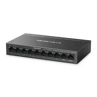 MERCUSYS switch MS110CMP (10x100Mb/s, 8xPoE+, 115W, fanless) MERCUSYS switch MS110CMP (10x100Mb/s, 8xPoE+, 115W, fanless)