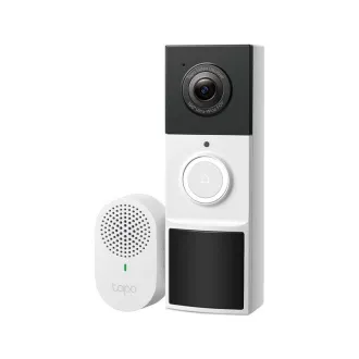 TP-Link Tapo D205 Chytrý mini video zvonek (3MP, 2K, 1296px, WiFi, IR 8m, microSD) TP-Link Tapo D205 Chytrý mini video zvonek (3MP, 2K, 1296px, WiFi, IR 8m, microSD)
