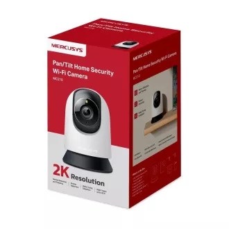 MERCUSYS MC210 domácí/indoor kamera (3MP, 2K, 1296p, IR 12m, WiFi, microSD) MERCUSYS MC210 domácí/indoor kamera (3MP, 2K, 1296p, IR 12m, WiFi, microSD)