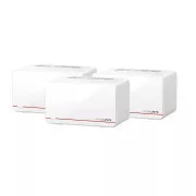 MERCUSYS Halo H37BE(3-pack) WiFi7 Mesh (BE6500, 2, 4GHz/5GHz, 2x2, 5GbELAN/WAN, 1xGbELAN/WAN)