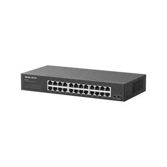 MERCUSYS switch MS124GS (24xGbE, fanless) MERCUSYS switch MS124GS (24xGbE, fanless)
