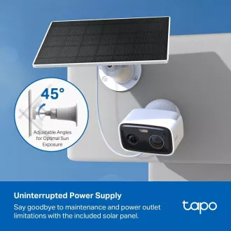 TP-Link Tapo C400 KIT venkovní kamera, solární panel (2MP, 1080p, IR 10m, WiFi, micro SD card, IP65) TP-Link Tapo C400 KIT venkovní kamera, solární panel (2MP, 1080p, IR 10m, WiFi, micro SD card, IP65)