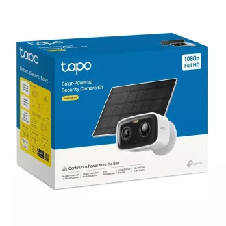 TP-Link Tapo C400 KIT venkovní kamera, solární panel (2MP, 1080p, IR 10m, WiFi, micro SD card, IP65) TP-Link Tapo C400 KIT venkovní kamera, solární panel (2MP, 1080p, IR 10m, WiFi, micro SD card, IP65)