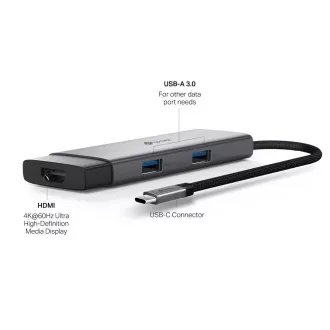 TP-Link UH5020C USB-C hub 5v1 (2x USB3.2Gen1, 2xUSB-C3.2Gen1, 1xHDMI, PD 100W) TP-Link UH5020C USB-C hub 5v1 (2x USB3.2Gen1, 2xUSB-C3.2Gen1, 1xHDMI, PD 100W)