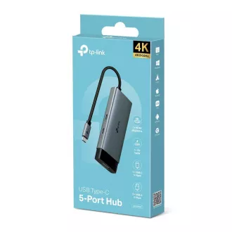 TP-Link UH5020C USB-C hub 5v1 (2x USB3.2Gen1, 2xUSB-C3.2Gen1, 1xHDMI, PD 100W) TP-Link UH5020C USB-C hub 5v1 (2x USB3.2Gen1, 2xUSB-C3.2Gen1, 1xHDMI, PD 100W)