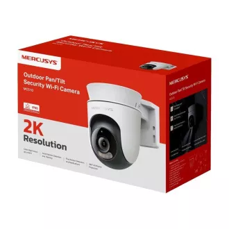 MERCUSYS MC510 venkovní-outdoor kamera (3MP, 2K, 1296p, IR 30m, WiFi, microSD) MERCUSYS MC510 venkovní-outdoor kamera (3MP, 2K, 1296p, IR 30m, WiFi, microSD)