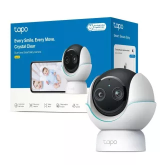 TP-Link Tapo C840 dětská chůvička s dvojitým objektivem (4MP, 2K 1440p, IR, WiFi, micro SD card) TP-Link Tapo C840 dětská chůvička s dvojitým objektivem (4MP, 2K 1440p, IR, WiFi, micro SD card)