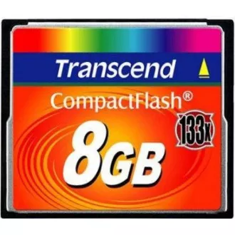 TRANSCEND Compact Flash 8GB (133x) TRANSCEND Compact Flash 8GB (133x)