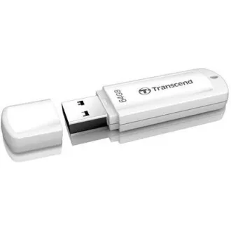 TRANSCEND Flash Disk 64GB JetFlash®370, USB 2.0 (R:16/W:6 MB/s) bílá TRANSCEND Flash Disk 64GB JetFlash®370, USB 2.0 (R:16/W:6 MB/s) bílá