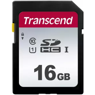 TRANSCEND SDHC karta 16GB 300S, UHS-I U1 (R:95/W:45 MB/s) TRANSCEND SDHC karta 16GB 300S, UHS-I U1 (R:95/W:45 MB/s)