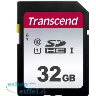 TRANSCEND SDHC karta 32GB 300S, UHS-I U1 (R:100/W:25 MB/s) TRANSCEND SDHC karta 32GB 300S, UHS-I U1 (R:100/W:25 MB/s)