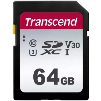 TRANSCEND SDXC karta 64GB 300S, UHS-I U3 V10 (R:100/W:25 MB/s) TRANSCEND SDXC karta 64GB 300S, UHS-I U3 V10 (R:100/W:25 MB/s)