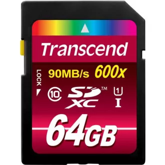 TRANSCEND SDXC karta 64GB 300S, UHS-I U3 V10 (R:100/W:25 MB/s) TRANSCEND SDXC karta 64GB 300S, UHS-I U3 V10 (R:100/W:25 MB/s)
