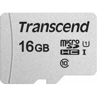 TRANSCEND MicroSDHC karta 16GB 300S, UHS-I U1 + adaptér TRANSCEND MicroSDHC karta 16GB 300S, UHS-I U1 + adaptér