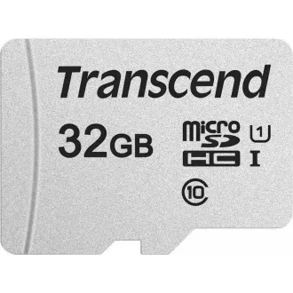 TRANSCEND MicroSDHC karta 32GB 300S, UHS-I U1 + adaptér TRANSCEND MicroSDHC karta 32GB 300S, UHS-I U1 + adaptér