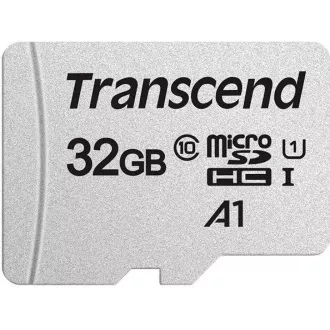 TRANSCEND MicroSDHC karta 32GB 300S, UHS-I U1 + adaptér TRANSCEND MicroSDHC karta 32GB 300S, UHS-I U1 + adaptér