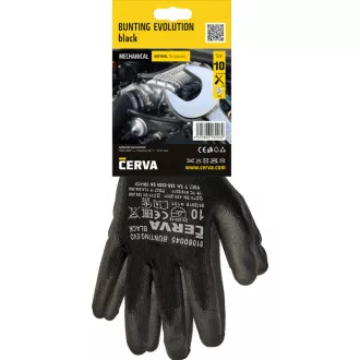 BUNTING EVO BLACK rukavice blistr - 11 BUNTING EVO BLACK rukavice blistr - 11