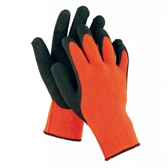 PALAWAN ORANGE rukavice nylon/latex - 7 PALAWAN ORANGE rukavice nylon/latex - 7