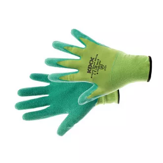 GROOVY GREEN rukavice nylon latex zelená 8 GROOVY GREEN rukavice nylon latex zelená 8