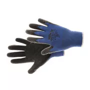 BEASTY BLUE rukavice nylon/lat modrá 8