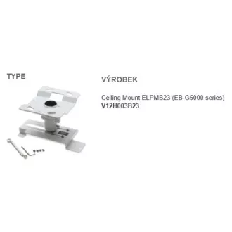 EPSON Ceiling Mount ELPMB23 pro EB-19xx, 17xx, 8x, 8xx, EB-Sx, EB-Xx, EB-Wx Ceiling Kit - stropní držák projektoru EPSON Ceiling Mount ELPMB23 pro EB-19xx, 17xx, 8x, 8xx, EB-Sx, EB-Xx, EB-Wx Ceiling Kit - stropní držák projektoru