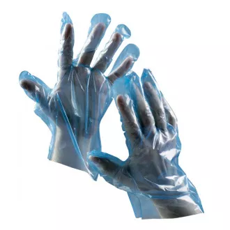 DUCK BLUE rukavice JR polyetylénové modré 10 DUCK BLUE rukavice JR polyetylénové modré 10