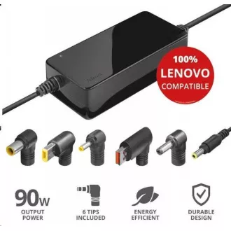 TRUST napájecí adaptér MAXO pro notebooky LENOVO 90W, vč. koncovek TRUST napájecí adaptér MAXO pro notebooky LENOVO 90W, vč. koncovek