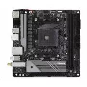 ASRock MB Sc AM4 A520M-ITX/AC, AMD A520, 2xDDR4, HDMI, DP - Rozbalené
