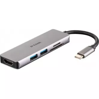 D-Link DUB-M530 5-in-1 USB-C Hub with HDMI and SD/microSD Card Reader D-Link DUB-M530 5-in-1 USB-C Hub with HDMI and SD/microSD Card Reader