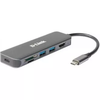 D-Link DUB-2327 USB-C Hub with HDMI and SD/microSD Card Reader, 2x USB3.0, mini docking station D-Link DUB-2327 USB-C Hub with HDMI and SD/microSD Card Reader, 2x USB3.0, mini docking station