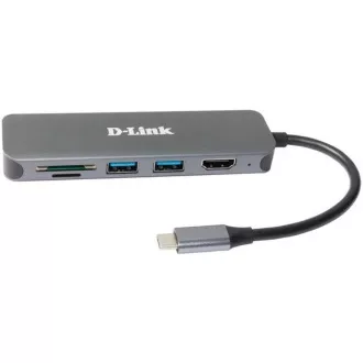 D-Link DUB-2327 USB-C Hub with HDMI and SD/microSD Card Reader, 2x USB3.0, mini docking station D-Link DUB-2327 USB-C Hub with HDMI and SD/microSD Card Reader, 2x USB3.0, mini docking station
