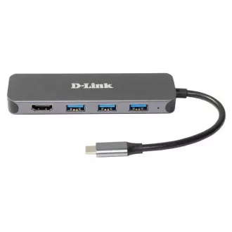 D-Link DUB-2333 USB-C Hub with HDMI and 3x USB3.0, mini docking station D-Link DUB-2333 USB-C Hub with HDMI and 3x USB3.0, mini docking station