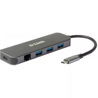 D-Link DUB-2334 USB-C Hub with Gigabit Ethernet and 3x USB3.0 D-Link DUB-2334 USB-C Hub with Gigabit Ethernet and 3x USB3.0