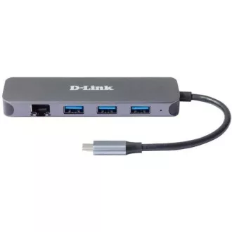 D-Link DUB-2334 USB-C Hub with Gigabit Ethernet and 3x USB3.0 D-Link DUB-2334 USB-C Hub with Gigabit Ethernet and 3x USB3.0