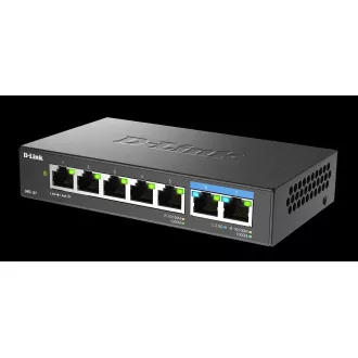 D-Link DMS-107/E 7-Port Multi-Gigabit Unmanaged Switch D-Link DMS-107/E 7-Port Multi-Gigabit Unmanaged Switch