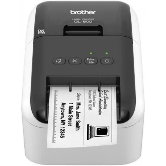 BROTHER tiskárna štítků QL-800 - 62mm, termotisk, USB, Profi. Tiskárna Štítků / po dokoupení DK-22251 tisk červeně / BROTHER tiskárna štítků QL-800 - 62mm, termotisk, USB, Profi. Tiskárna Štítků / po dokoupení DK-22251 tisk červeně /