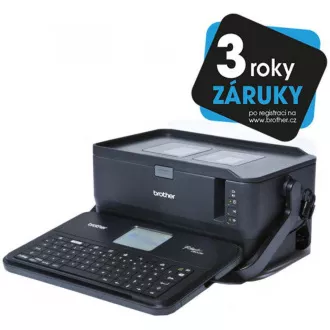 BROTHER tiskárna štítků PT-D800W - 36mm, pásky TZe, tiskárna s velkým barevným displejem, WIFI, Klávesnící BROTHER tiskárna štítků PT-D800W - 36mm, pásky TZe, tiskárna s velkým barevným displejem, WIFI, Klávesnící
