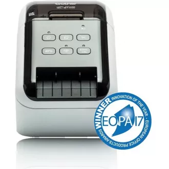 BROTHER tiskárna štítků QL-810W - 62mm, termotisk, USB WIFI Profi Tiskárna Štítků /po dokoupení DK-22251 tisk červeně /