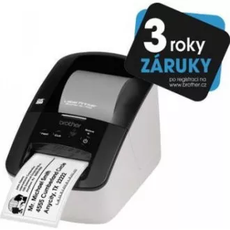 BROTHER tiskárna štítků QL-700 - 62mm, termotisk, USB, Profesionální Tiskárna Štítků BROTHER tiskárna štítků QL-700 - 62mm, termotisk, USB, Profesionální Tiskárna Štítků