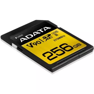 ADATA SDXC karta 256GB Premier One UHS-II U3 Class 10 (R:275/W:155 MB/s) ADATA SDXC karta 256GB Premier One UHS-II U3 Class 10 (R:275/W:155 MB/s)