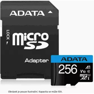 ADATA MicroSDHC karta 32GB UHS-I Class 10, A1 + SD adaptér, Premier ADATA MicroSDHC karta 32GB UHS-I Class 10, A1 + SD adaptér, Premier