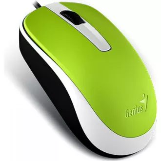 GENIUS myš DX-120, drátová, 1200 dpi, USB, zelená GENIUS myš DX-120, drátová, 1200 dpi, USB, zelená
