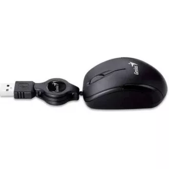 GENIUS myš MicroTraveler V2/ drátová/ 1200 dpi/ USB/ černá GENIUS myš MicroTraveler V2/ drátová/ 1200 dpi/ USB/ černá