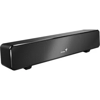 GENIUS repro USB SoundBar 100/ drátový/ 6W/ USB/ 3, 5" jack/ černý GENIUS repro USB SoundBar 100/ drátový/ 6W/ USB/ 3, 5" jack/ černý