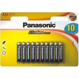 PANASONIC Alkalické baterie Alkaline Power LR03APB/10BW AAA 1, 5V (Blistr 10ks) PANASONIC Alkalické baterie Alkaline Power LR03APB/10BW AAA 1, 5V (Blistr 10ks)
